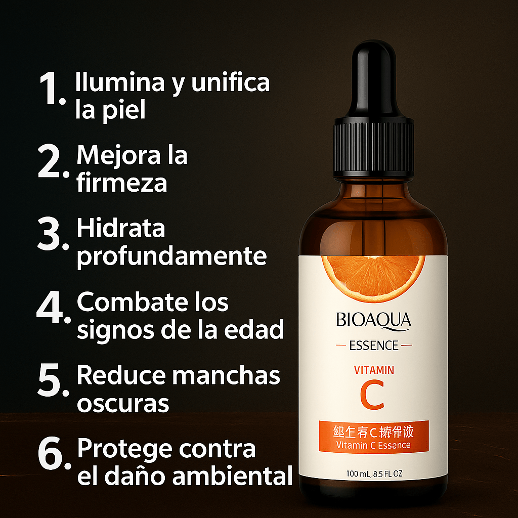 👌Piel más joven, más suave, más radiante✨! Serum de Vitamina C