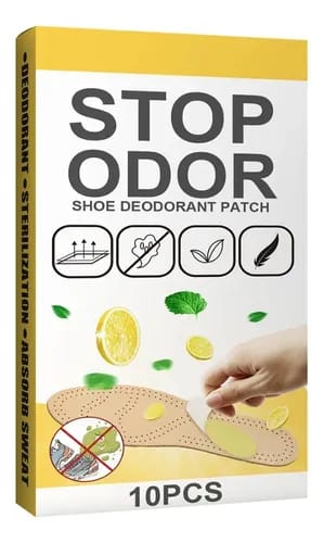 👟 Parches Antiodor para Calzado x10 – Frescura Natural y Protección Antitranspirante
