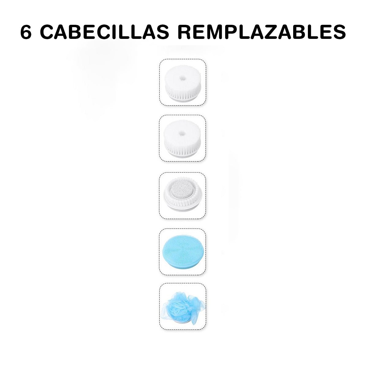 CEPILLO DE DUCHA ELÉCTRICO PARA ESPALDA – EXFOLIANTE, RECARGABLE E IMPERMEABLE