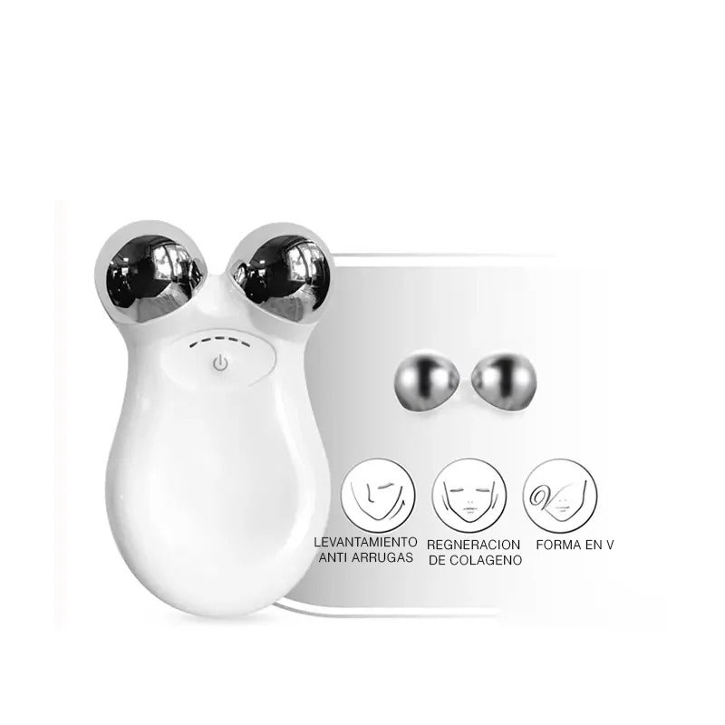 MASAJEADOR FACIAL DE MICROCORRIENTE – REAFIRMANTE, ANTIEDAD Y ESTIMULADOR MUSCULAR