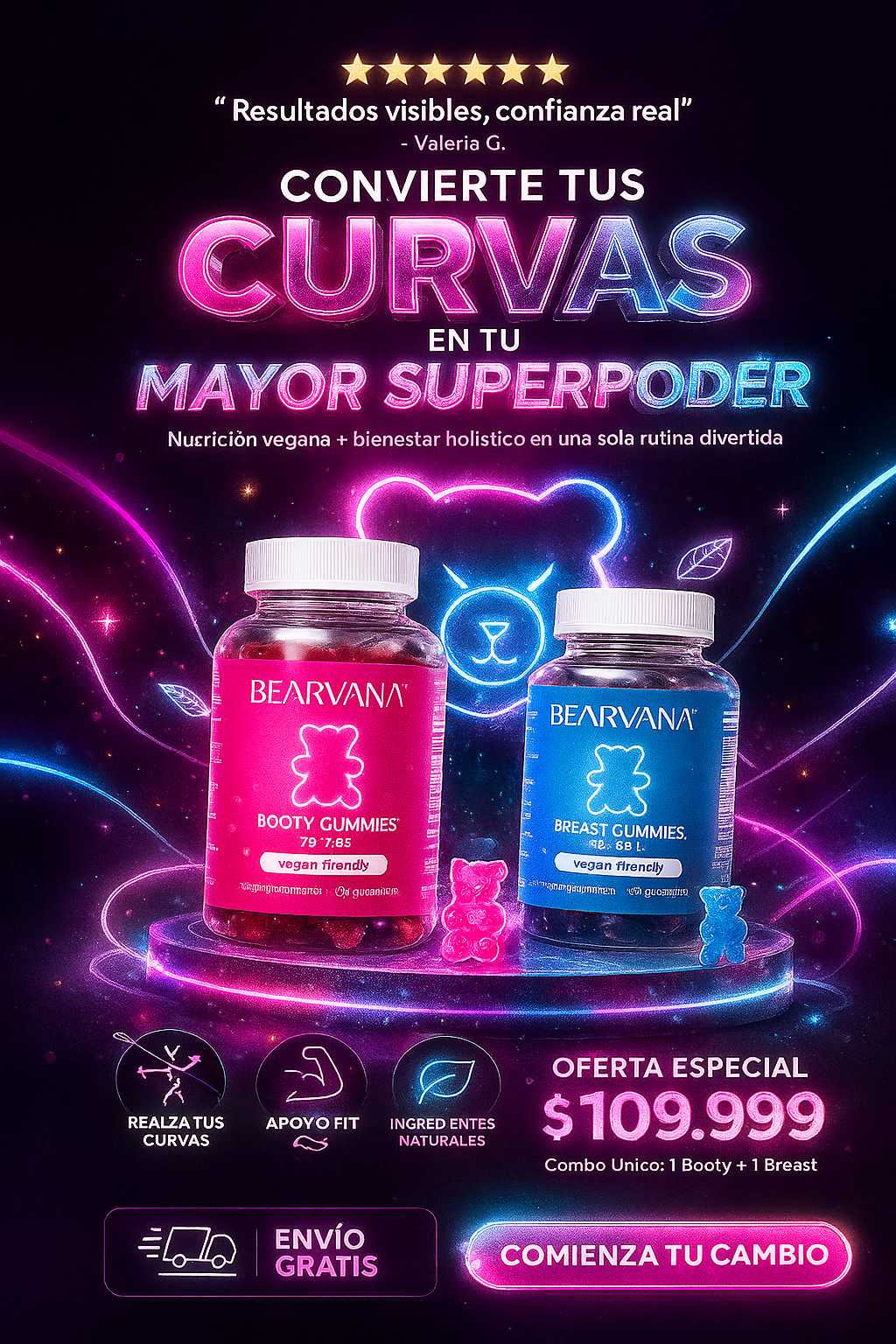 Crece Tu Booty🍑 y Busto con Bearnvana™