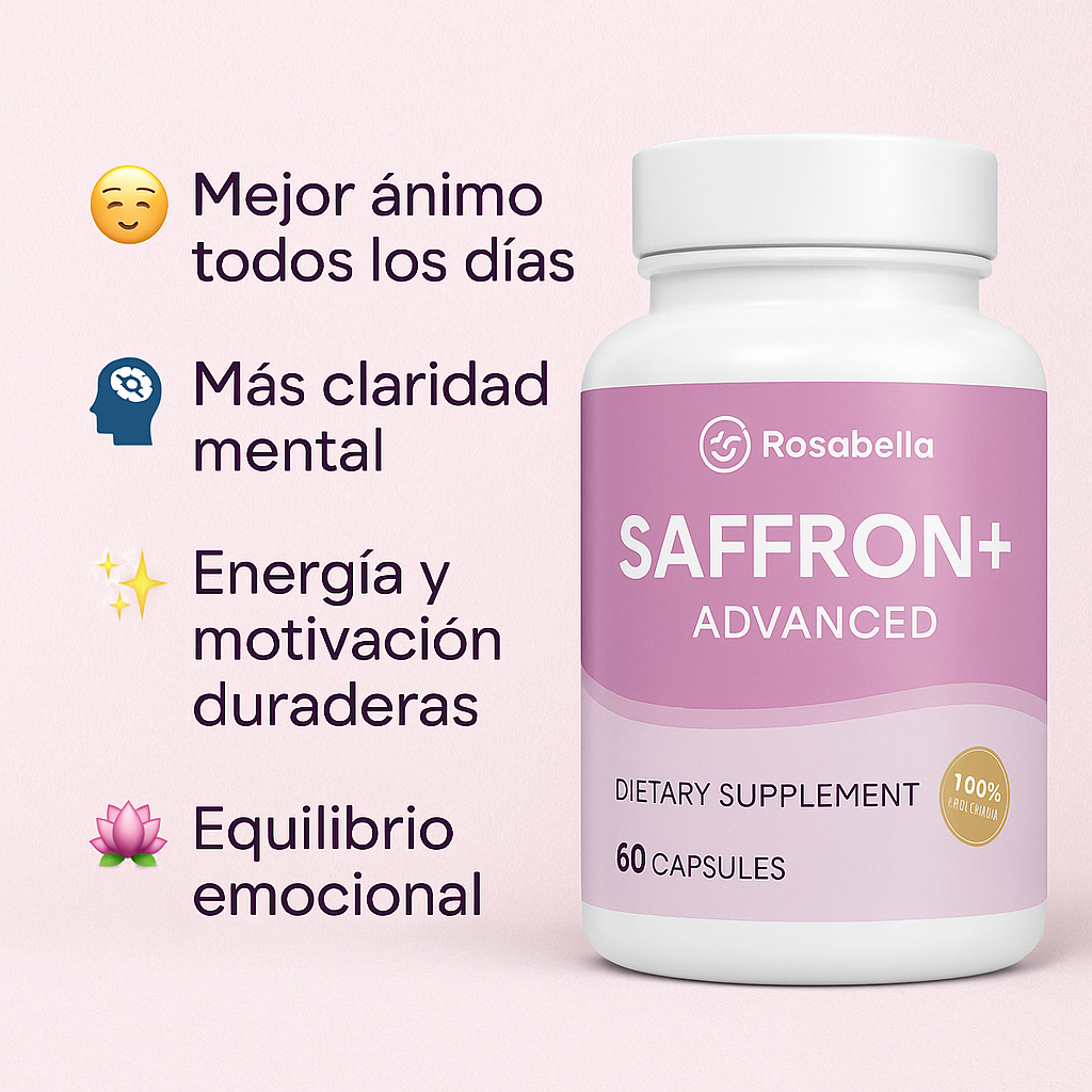 SAFFRON+ 🌸 – Equilibrio, Frescura y Confianza 💖✨
