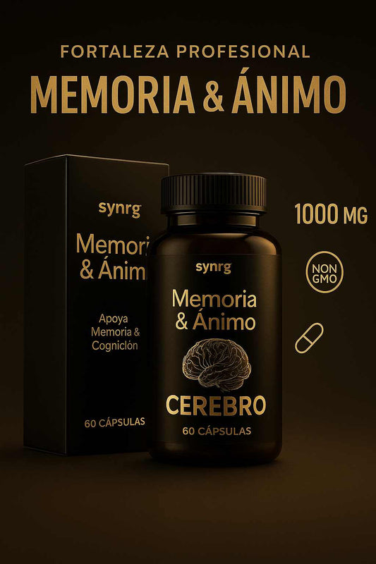 Memory & Mood – Suplemento para memoria, concentración y ánimo