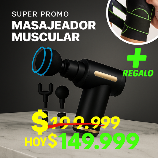 🧠Despídete de los Dolores y de la Horrible Tensión Muscular 😤  | Masajeador Muscular✅ + Rodillera de Compresion↙️