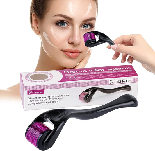 DERMA ROLLER SYSTEM – MICROAGUJAS DE TITANIO 0.5MM PARA LAS ARRUGAS