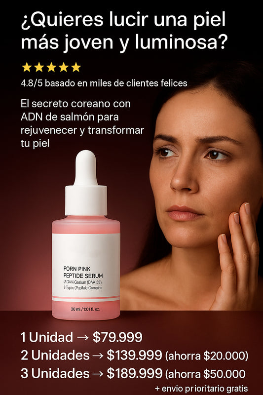 ESPERMA DE SALMON- Haz Brillar tu rostro!